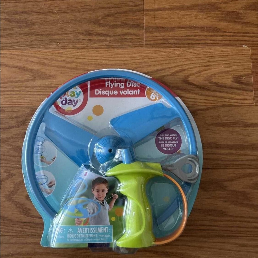Blue Flying Disc Toy